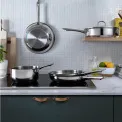 Bright Steel Frying Pan 28cm  - 5