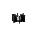 Tealight Warmer Universal 13x6,5 cm round black - 1