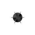 Tealight Warmer Universal 13x6,5 cm round black - 3