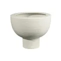 Midoro Vase 25x20 cm on Foot Cream - 1