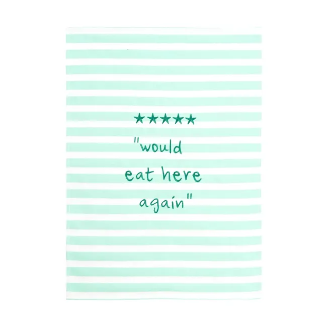Kitchen Towel 70x50cm Would Eat Here Again