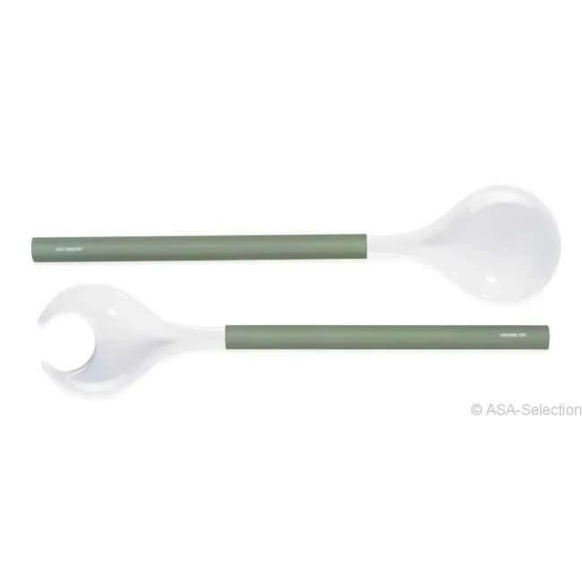 Komplet sałatkowy 31,5cm miętowy - 1