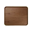 Taca Wood dark na nodze 45,5x36x5,5cm orzech - 2
