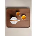 Taca Wood dark na nodze 45,5x36x5,5cm orzech - 3