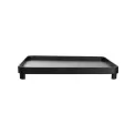 Taca Wood black na nodze 45,5x36x5,5cm czarna wierzba