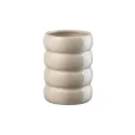 Wazon Loopy 16x10cm kremowy - 1