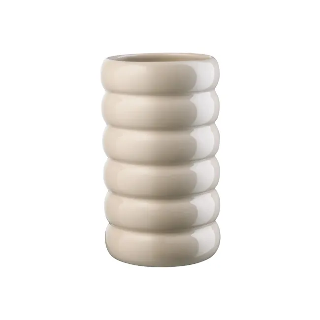 Wazon Loopy 21x10cm kremowy