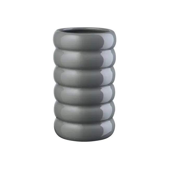 Wazon Loopy 21x10cm szary