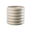 Loopy Plant Pot Cover 19x18cm Cream