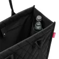 Torba na zakupy Daily Shopper 14l romby czarna - 3