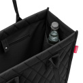 Torba na zakupy Daily Shopper 14l romby czarna - 6