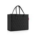 Torba na zakupy Daily Shopper 14l romby czarna - 2