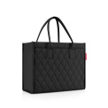Torba na zakupy Daily Shopper 14l romby czarna - 7