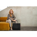 Torba na zakupy Daily Shopper 14l romby czarna - 5