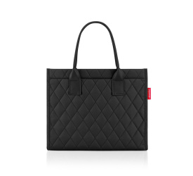 Torba na zakupy Daily Shopper 14l romby czarna