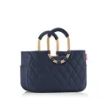 Torba Loopshopper Frame M rhombus midnight gold - 6