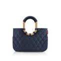 Torba Loopshopper Frame M rhombus midnight gold