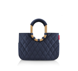 Torba Loopshopper Frame M rhombus midnight gold