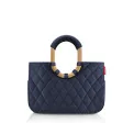 Torba Loopshopper Frame M rhombus midnight gold