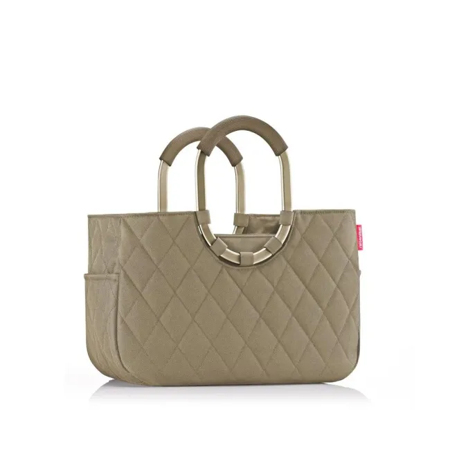 Torba LoopShopper Frame M rhombus olive