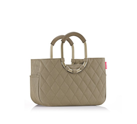 Torba LoopShopper Frame M rhombus olive