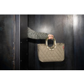 Torba LOOPSHOPPER M FRAME, rhombus olive - 4