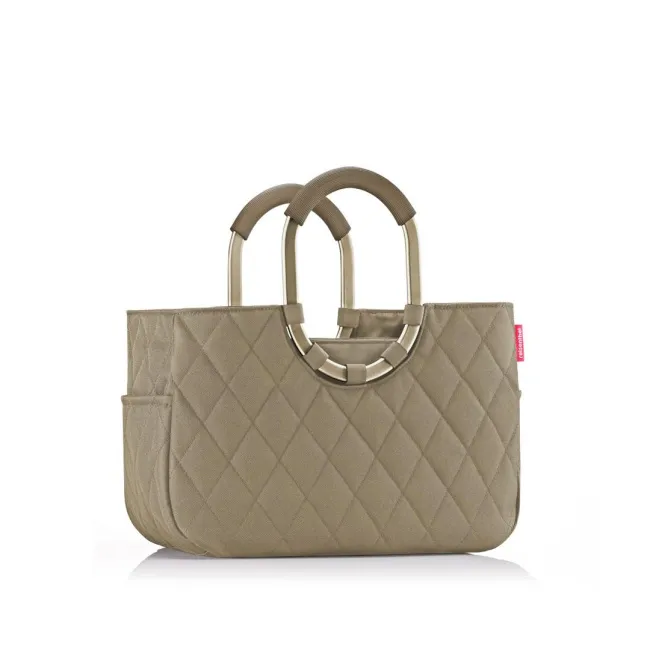 LoopShopper Frame M rhombus olive bag