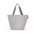 Torba Shopper 15l M herringbone grey - 4