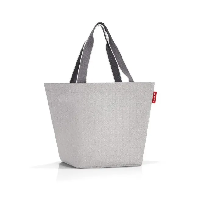 Torba Shopper 15l M herringbone grey
