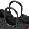 Torba Loopshopper L 25l glossy dots black - 7