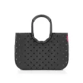 Torba Loopshopper L 25l glossy dots black - 1
