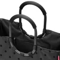 Torba Loopshopper L 25l glossy dots black - 3
