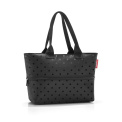 Torba Shopper e1 18l glossy dots black - 7