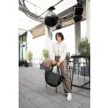 Torba Shopper M 15l glossy dots black - 6