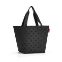 Shopper Bag M 15l Glossy Dots Black - 1