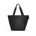 Shopper Bag M 15l Glossy Dots Black - 3