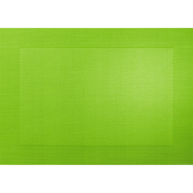 PVC Color Placemat 33x46cm Green Apple - 1
