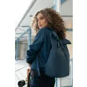 Plecak Rolltop Backpack 22l herringbone dark blue - 8