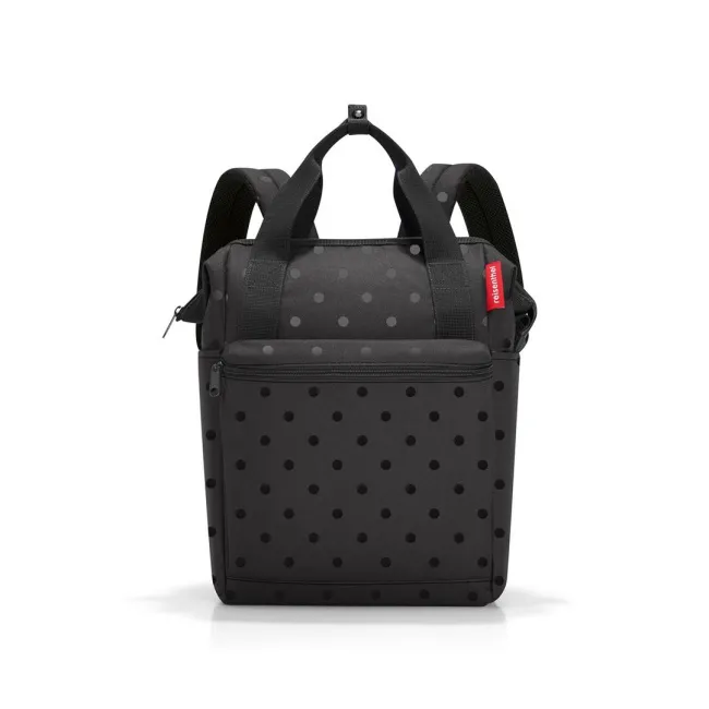 Reisenthel Allrounder R 12L Glossy Dots Black Backpack