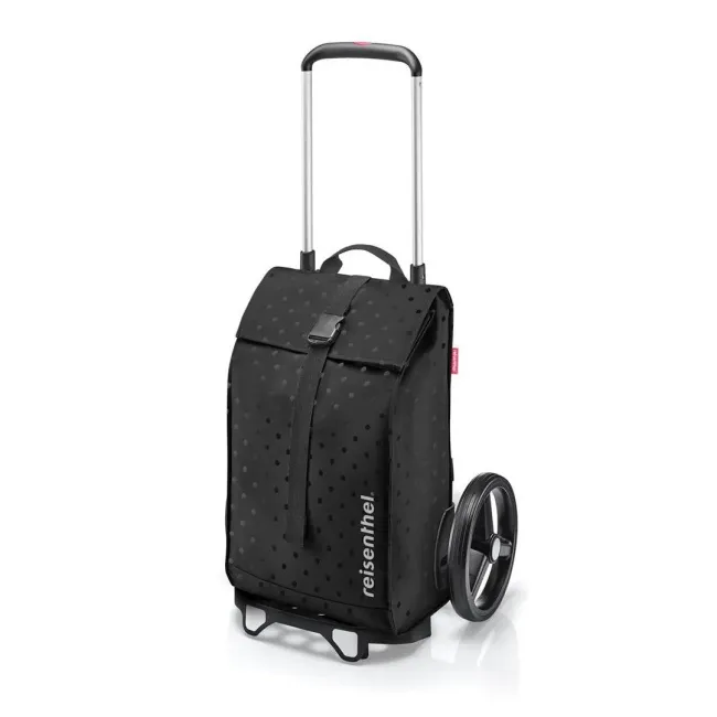 The Citycruiser 40L glossy dots black trolley - 1