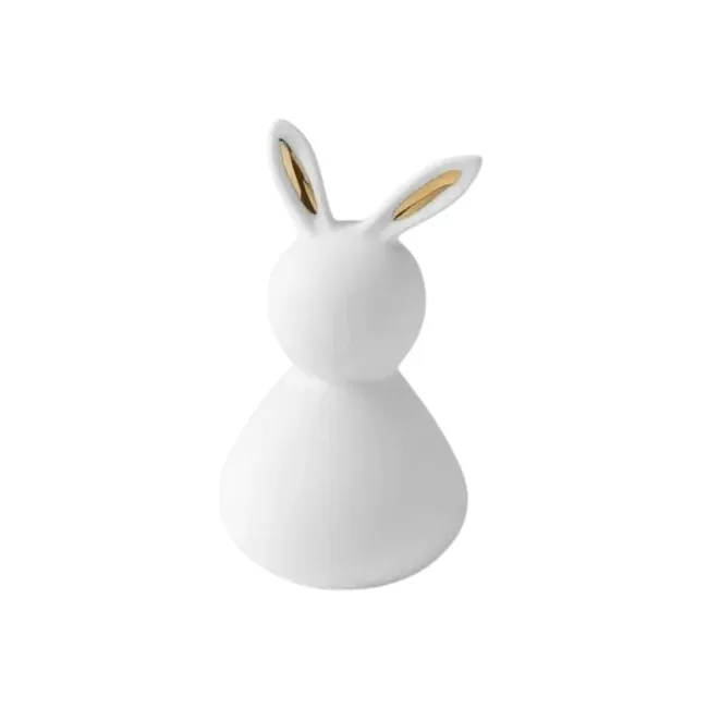 Figurka dekoracyjna Bunny 13cm złote uszy