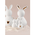 Figurka dekoracyjna Bunny 13cm złote serce - 2