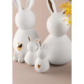Zestaw 2 figurek dekoracyjnych Bunny - 2