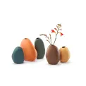 Vase Bud 9,6x6,5x7cm ochre - 2
