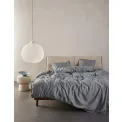 Set of 2 Minte Pillowcases 50x70cm Dark Grey - 4