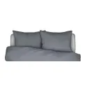 Set of 2 Minte Pillowcases 70x80cm Dark Grey