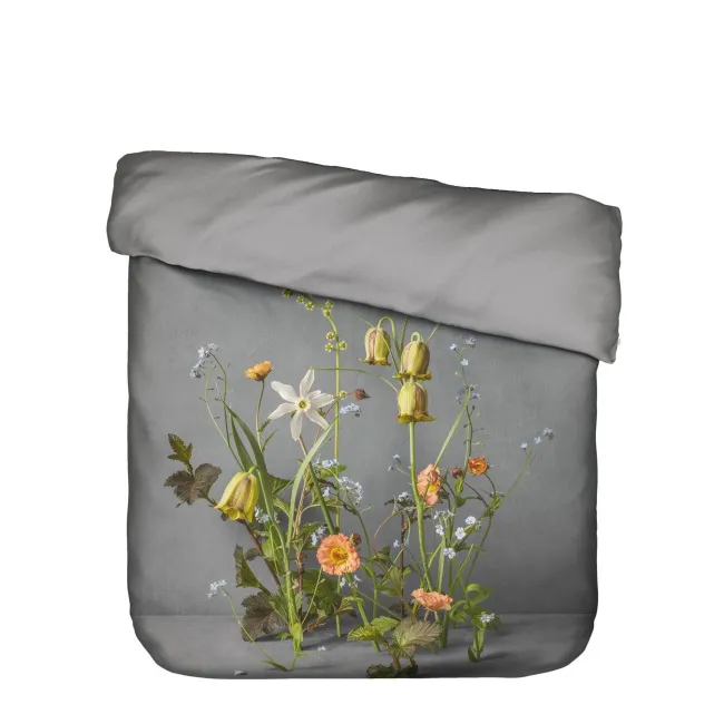 Ficaria Bedding Set 220x200cm Grey