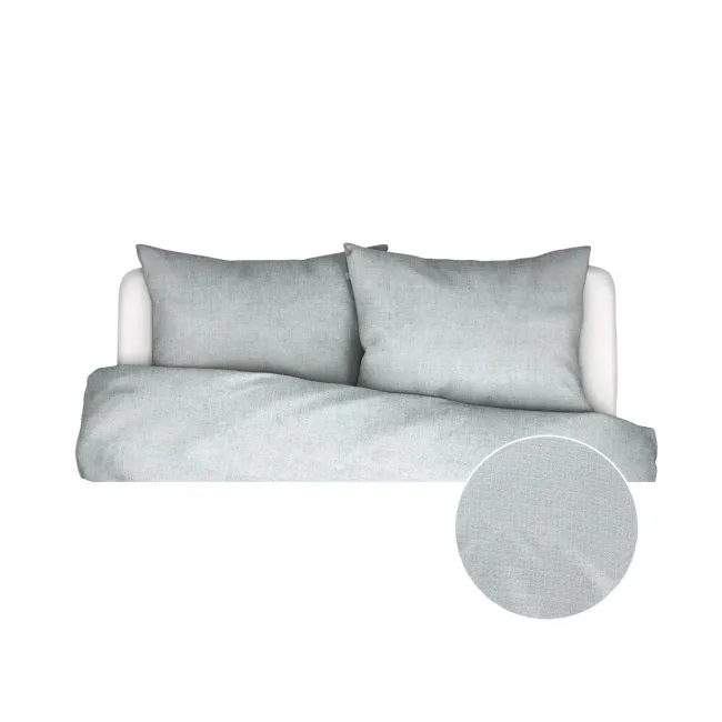 Komplet 2 poszewek na poduszki Jule 70x80cm niebieski