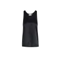 Shelby Satin Pajama Top Uni size L anthracite