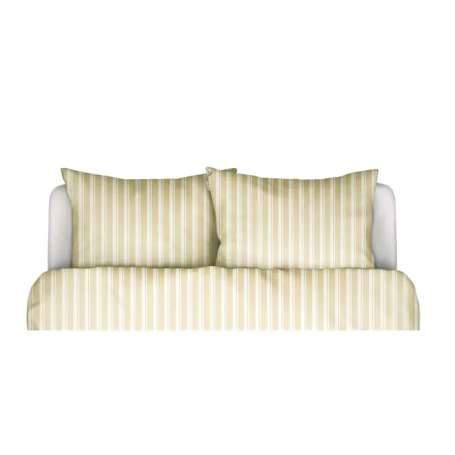 Komplet 2 poszewek na poduszki Steffe 70x80cm żółty